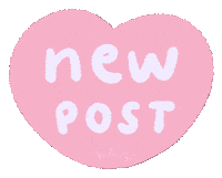 studiohazelgrace heart new post aesthetic Sticker