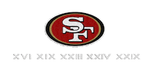 Football Sport Sticker by San Francisco 49ers