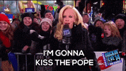 Jenny Mccarthy Pope GIF by New Year's Rockin' Eve
