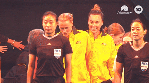 Anthem Walk Out GIF by Football Australia