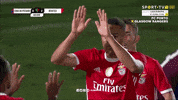 High Five Sl Benfica GIF by Sport Lisboa e Benfica