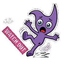 Watch Out Sticker by CwaZyVerse