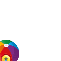 Summer Beachball Sticker by DiocesePB