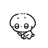 Sorry Puppy Sticker