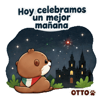 Mexico Fiesta Sticker by Otto the Otter by GleeSpace