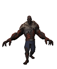 zombie fear Sticker by Kefirgames