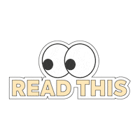 Eyes Read Sticker by KoRo