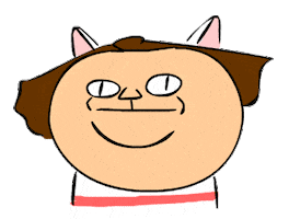 Awkward Cat Sticker by bimay