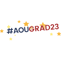 Graduation Achievement Sticker by Arab Open University