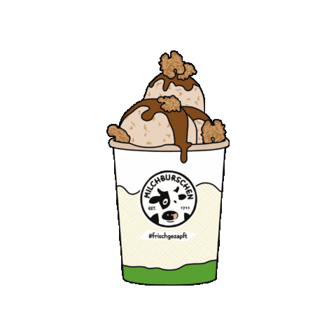 Milchburscheneis giphygifmaker milchburschen Sticker