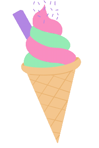 Ovdswim ice cream paradiso ovd ovdswim Sticker