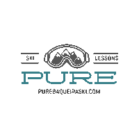 PureBaqueiraSki snow ski pure esqui Sticker
