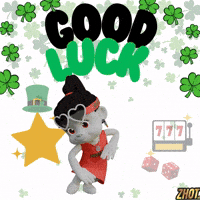 Good Luck GIF by Zhotcita