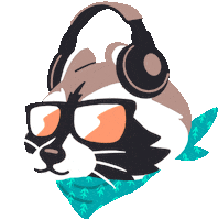 Wes Anderson Radio Sticker by The Raccoon Club