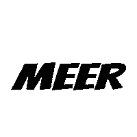 meerdesguten brand graphic meer mdg Sticker