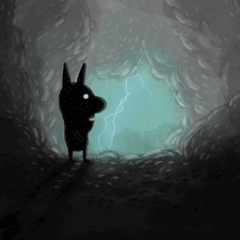 Lonely Rain GIF