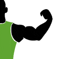 Maisqueauga sport gym strong vigo Sticker