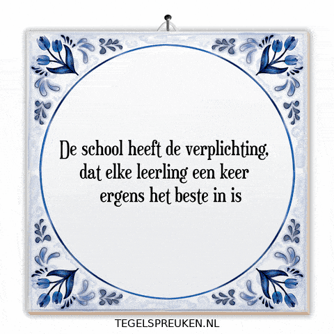 School Teamwork GIF by Tegelspreuken.nl