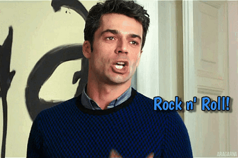 Rock N Roll Reaction Gifs GIF