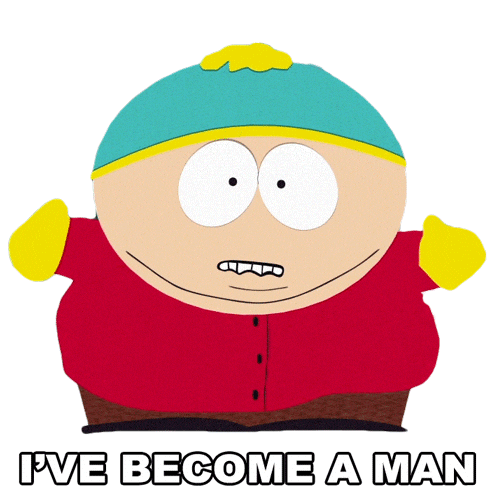 Eric Cartman Man Sticker by South Park