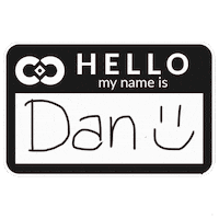 Name Tags Sticker by Cowe Communications