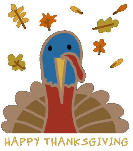 Thanks Giving Fall Sticker