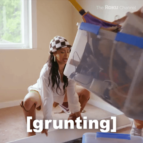grunting