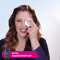 NIVEAItalia makeup clio nivea cleansing GIF
