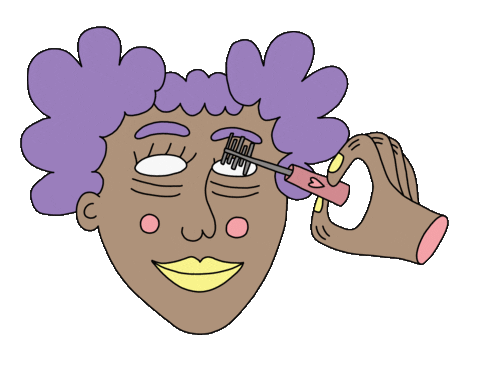 Beauty Makeup Sticker by velcro