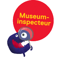 Museum Button Sticker by LAVA Amsterdam