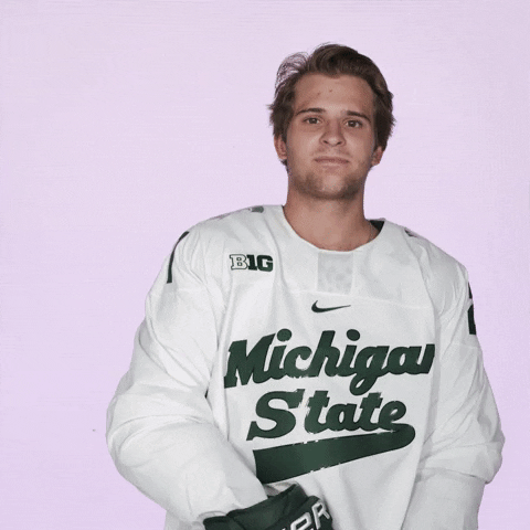Go Green Well Done GIF by Michigan State Athletics