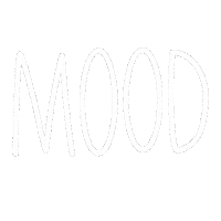 Catalindart mood white minimal moody Sticker