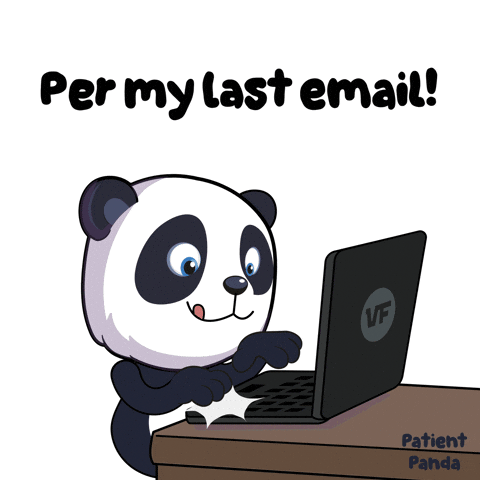 Panda Type GIF by VeeFriends