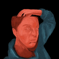 ellapasquier thinking colorful procreate ella GIF