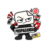 Mass Media Fake News Sticker by ZTIKIX