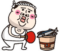 タンクトップ伝説小秋 Sticker