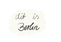 Berlin Deutsch Sticker by Meingottberlin