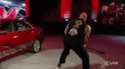 brock lesnar wrestling GIF by WWE