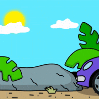 Drive By Pink GIF by Patrick Pinkerton