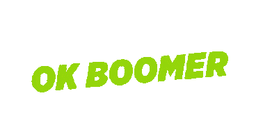 Boomer Sticker by Die Grünen Wien