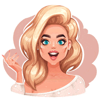 cabelosporkerlandiateixeira hair cabelo blond hair stylist Sticker