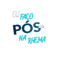 Posgraduacao Sticker by Grupo Rhema Educação