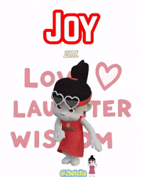 Joy Glee GIF by Zhotcita