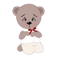 Bear Omg Sticker