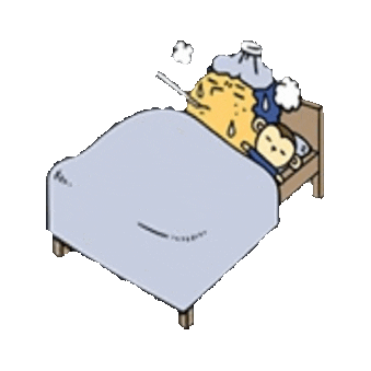 Sick Get Well Soon Sticker by imoji