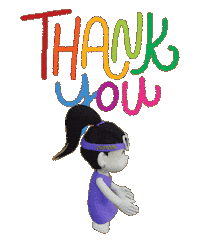 Gracias Merci Sticker by Zhotcita