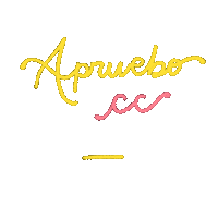 Chile Apruebo Sticker by HAMTARINA