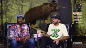 desusandmero reactions support desus and mero pat GIF