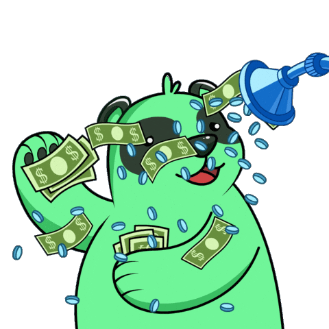 Get Money Sticker by SuperVerse