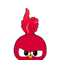 Happy Birthday Thumbs Up Sticker